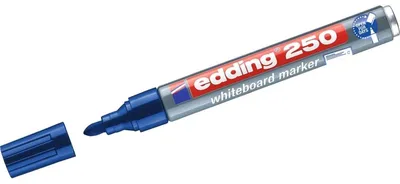 Produktbild von Edding 250, Blau, 3 Jahr(e), Grau, Mehrfarbig, Aluminium, 1,5 mm, 3 mm
