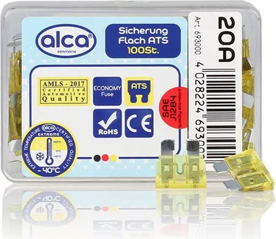 Obrázok produktu pre Sada poistiek ALCA 693000, 177 g