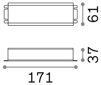 Produktbild von Ideal Lux Thor Treiber Ein/Aus 040W 24VDC 272108