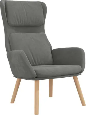 Obrázek produktu pro vidaXL Relax křeslo Dark Grey Velvet