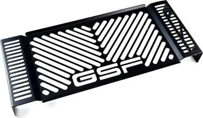 Obrázek produktu pro Kryt chladiče ZIEGER kompatibilní s Suzuki GSF 650 Bandit Design Logo černá