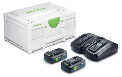 Immagine prodotto di Festool Set energetico SYS 18V 2xTBX4/TCL6DUO | 578819