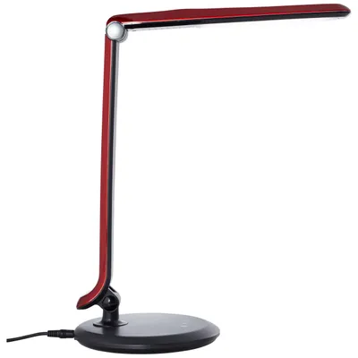 Produktbild von Brilliant LED Tischleuchte Vanita Rot 8W 530lm Neutralweiß 4600K 3-Stufen Touchdimmer