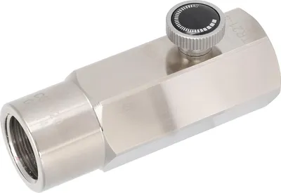 Zdjęcie produktu dla Adapter do napełniania butli CO2 Złącze CGA320 Zawór do napełniania sody Akcesorium srebrne