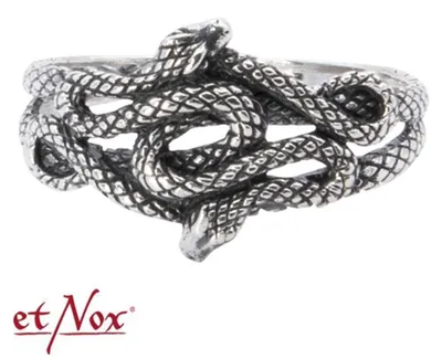 Produktbild von Ring „Schlangen“ Silber 925 56 (17.8 mm Ø)