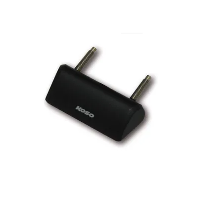 Zdjęcie produktu dla Oświetlenie tablicy rejestracyjnej KOSO mini LED, czarne, z oznaczeniem E