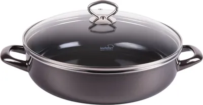 Produktbild von Merten&Storck Primus STEW Roaster 56502428 Kochtopf inkl. Deckel, Kochtopf inkl. Deckel, 28 cm Durchmesser, Induktionsherd-geeignet, Antihaftbeschichtung