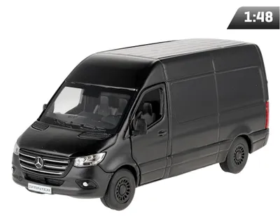 Obrázek produktu pro Model v měřítku 1:48, Mercedes-Benz Sprinter, černý