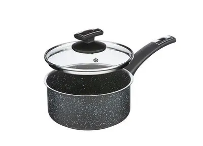 Immagine prodotto di Casseruola KOLIMAX BLACK GRANITEC con manico, con coperchio 18cm 2,0l