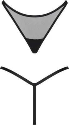 Produktbild von schwarzer String Tanga LXChelo001 - L