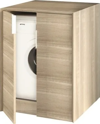 Produktbild von Waschmaschinenschrank Baden Haus Space 93x70 cm Eiche bruges
