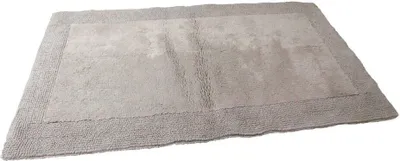 Produktbild von Batex Badematte Badteppich Badvorleger Duschvorleger Badezimmerteppich 55x85cm Duo-Flor dunkel beige