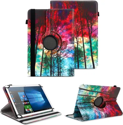 Produktbild von Tablet Hülle für XGODY Tab M10 10,1 Zoll 360° Drehbar Case Cover Stand SchutzFarben:Motiv 20
