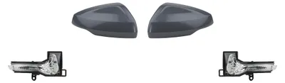 Produktbild von Spiegelkappe + LED-Spiegelblinker passend für VW Polo 17 06/17- Links & Rechts Johns