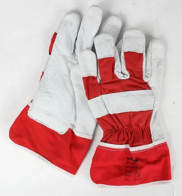 Image de BURI Ulith gants de travail taille 10 cuir véritable jardinage montage protection mécanicien