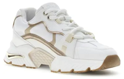 Produktbild von Guess Damen Sneaker FLJCR6ELE12GOLD Farbe: Weiß Größe: 39