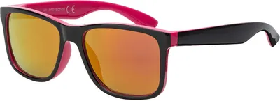 Produktbild von Jungen Mädchen Kinder Sonnen Brille Designer Modern Cool Abgefahren 30547 Rosa-Schwarz