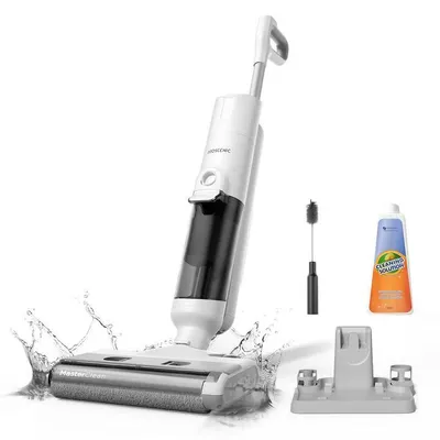 Produktbild von Proscenic F10 Pro Nass- & Trockensauger Smart 2 in 1, 30-Min, Kantenreinigungsbürste,selbstwaschender/selbsttrocknender, für Hartböden, Tierhaare