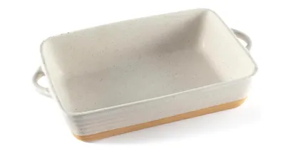 Produktbild von Hanseküche Auflaufform Groß aus hochwertiger Keramik | Ideal für Lasagne, Aufläufe, Tiramisu | Ofenform, (Weiß)