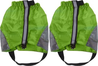 Produktbild von 1 Paar Beingamaschen mit Reflektorstreifen, verstellbar, für Herren und Damen, zum Wandern im Freien, Klettern, Skifahren, Jagen, Schlangenschutz, Schneestiefel-Schuhgamaschen-Schutzabdeckung