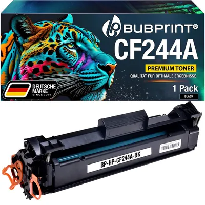 Image de Cartouche de toner Bubprint - Accessoires d'imprimante compatibles avec HP CF244A 44A LaserJet Pro M15 : longue durée de vie, haute qualité, fiable
