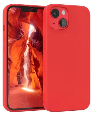 Produktbild von EAZY CASE - TPU Hülle für Apple iPhone 14, TPU Case stoßfeste Handyhülle, weiches Cover mit Kameraschutz, Silikonhülle in Rot