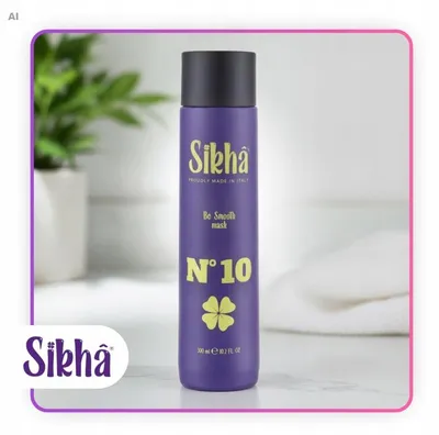Produktbild von Sikha Be Smooth Haarmaske 300 ml für glattes Haar gegen Frizz