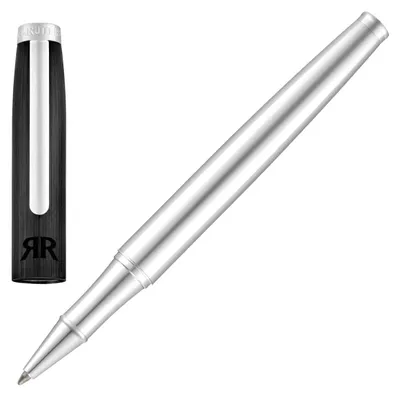 Image de CERRUTI 1881 Stylo roller Rivington Black & Chrome