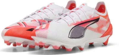Produktbild von Puma Ultra 5 Ultimate FG Fußballschuhe Unisex weiß schwarz glowing rot Gr 44