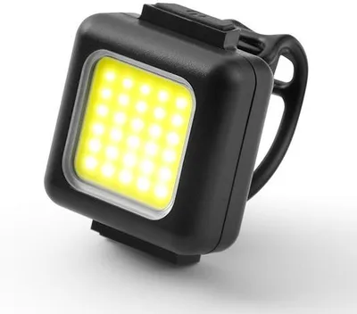 Image de Lampe LED pour vélo, camping et randonnée, lampe LED rechargeable, feu arrière LED, lampe de vélo, 12 V, blanc
