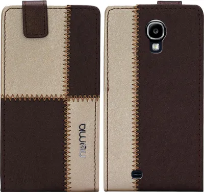 Produktbild von Samsung Galaxy S4 (i9500) numia Flipstyle Braun-Beige