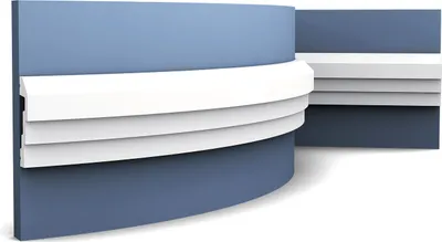 Produktbild von Orac Decor P7070F LUXXUS flexible Wandleiste Friesleiste Stuck Leiste Profil 2 m