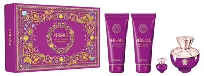 Zdjęcie produktu dla Dylan Purple pour Femme, woda perfumowana: 100 ml + woda perfumowana: 5 ml + balsam do ciała: 100 ml + żel pod prysznic: 100 ml