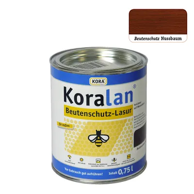 Produktbild von Koralan® Beutenschutz-Lasur 750 ml Dose, nußbaum