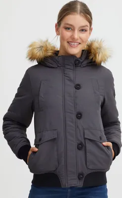 Produktbild von OXMO OXAcila Damen Winterjacke Damenjacke Jacke mit Kapuze