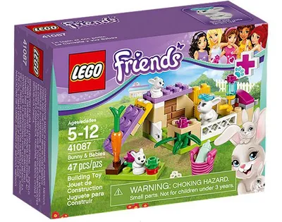 Immagine prodotto di Lego 41087 Friends - Coniglietta con i suoi piccoli