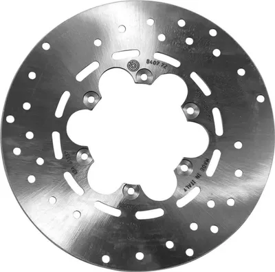 Productafbeelding van BREMBO Vaste remschijf 68B40772, Gold-serie, roestvrij staal, diameter 240 mm, dikte 4 mm, 6 gaten