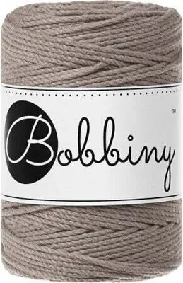 Produktbild von Bobbiny 3PLY Macramé Rope 1,5 mm 100 m Coffee Schnur