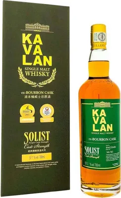 Produktbild von Kavalan Solist Ex-Bourbon Single Malt Whisky | 58,6 % vol | 0,7 l