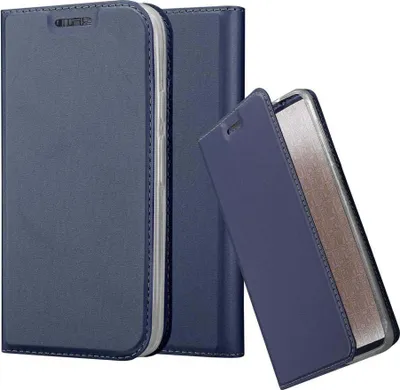 Immagine prodotto di Cadorabo custodia per cellulare per Motorola MOTO G4 PLAY custodia protettiva in blu Cover Etui Book Case Booklet