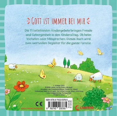 Produktbild von Meine liebsten Kindergebete für jeden Tag