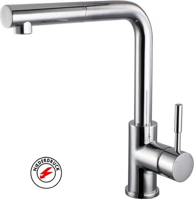Immagine prodotto di Beitz & Walz AqvaKitchen Rubinetto per lavello, modello ND con doccetta, cromato, leva laterale