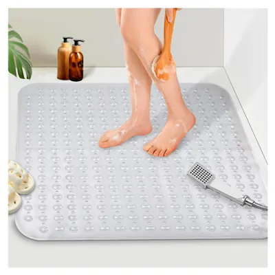 Produktbild von Rutschfeste Duschmatte: 80 x 80 cm Antirutschmatte für die Dusche