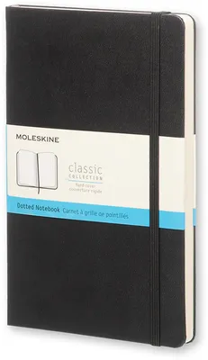 Zdjęcie produktu dla Moleskine Classic, Monochromatyczny, Czarny, 240 ark., 70 g/m², Papier w kratkę, Twarda okładka