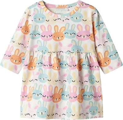 Zdjęcie produktu dla Sukienka Name It 13226057-JETSTREAMBUNNY dla Niemowlęce