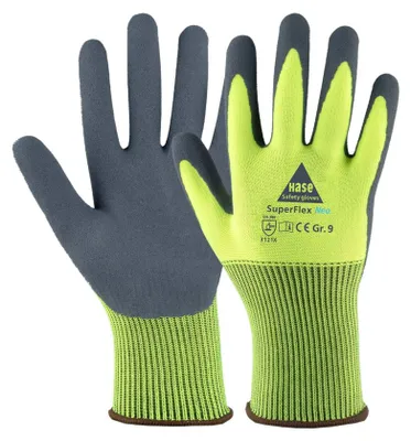 Produktbild von Hase SUPERFLEX NEO, Montagehandschuh aus Polyester/Latexschaum, Größe 7 10 Stk
