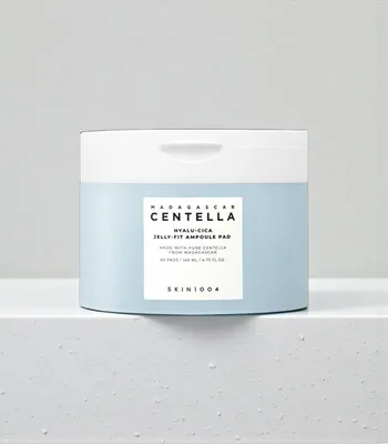 Image de Skin1004 - Madagascar Centella Hyalu-Cica Jelly-Fit Ampoule Pad - Disques pour une hydratation intense de la peau, 60 pièces/140 ml