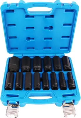 Produktbild von BGS 5207 Kraft-Steckschlüsseleinsätze 12,5 (1/2), 10-32 mm, 14-tlg.