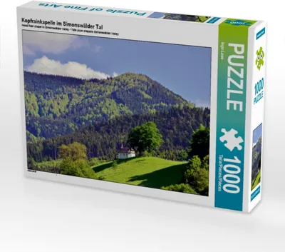 Produktbild von Calvendo Kopfrainkapelle im Simonswälder Tal 1000 Teile Puzzle quer 640x480mm, Laue Ingo; 7278937