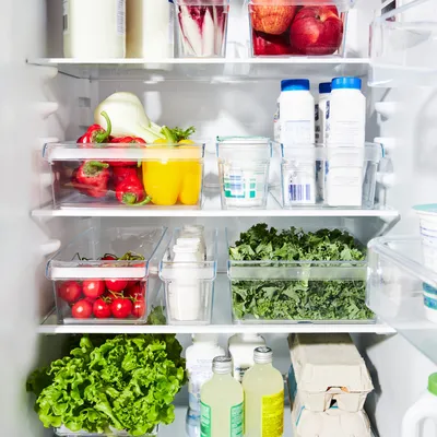 Produktbild von Rotho Kühlschrankorganizer LOFT M, Transparent, Kunststoff, 3,1 L, 31x14x9 cm \u2013 Hygienisch, vielseitig, \u00fcbersichtlich & beschriftbar f\u00fcr K\u00fchlschrank, K\u00fcchenschr\u00e4nke & Schubladen
